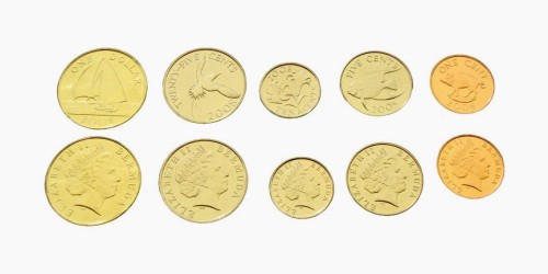 Zestaw menniczy Bermudy x 5 2008