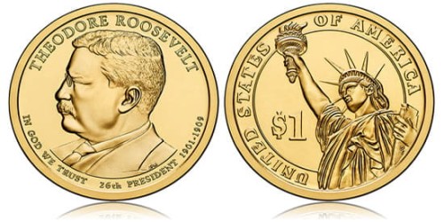 USA 1 $ Theodore Roosevelt 2013 nr 26