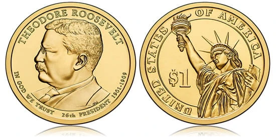 USA 1 $ Theodore Roosevelt 2013 nr 26