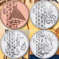 Zestaw menniczy Vanuatu x 5 2015