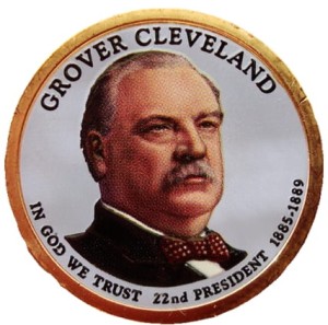 USA 1 $ Grover Cleveland 2012 nr 22 kolor x 1
