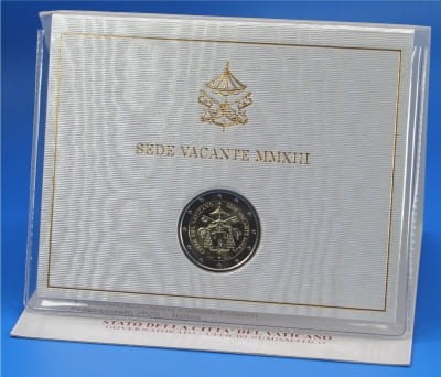 2 € Watykan Sede Vacante 2013