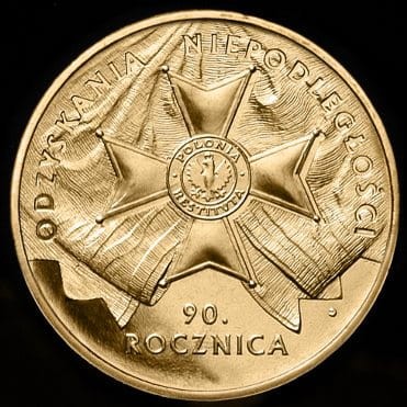 2 zł 90 rocznica odzyskania niepodległości 2008