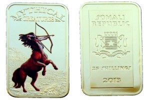 Somali 25 sch Mityczne stworzenia - Centaur 2013