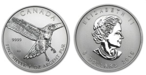 Kanada 5$ Maple Leaf 1 OZ Ag.999 2015 (1)