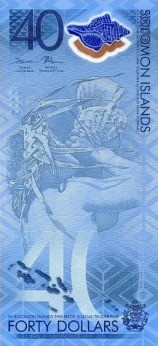 Wyspy Salomona 40 Dolarów Niepodległość 2018 P-37a