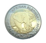 Burkina faso 50 franków Słoń afrykański 2017