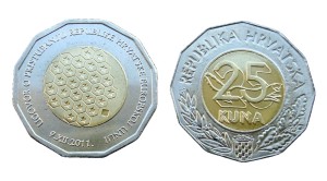 Chorwacja 25 kuna Wejście do UE 2011