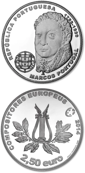 2,5 € Portugalia Marcos 2014