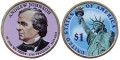 USA 1 $ Andrew Johnson 2011 nr 17 kolor x 2
