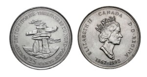 Kanada 25 c Northwest Teritories 1992