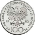 100 zł Jan Paweł II 1982