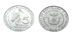 Zestaw menniczy Burundi x 4 (1) (1) (1) (1) (1)