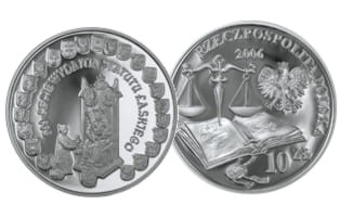10 zł Statut Łaskiego 2006