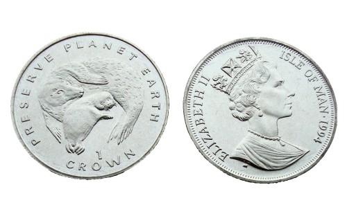 Wyspa Man 1 crown Foki 1994