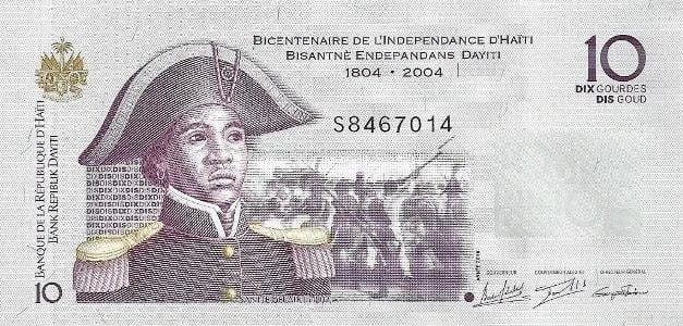 Haiti 10 gourdes Fort Cap-rouge 2016 P-272g