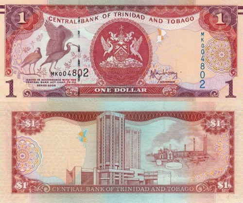 Trynidad i Tobago 1 $ Ptaki 2006/13 P-46a