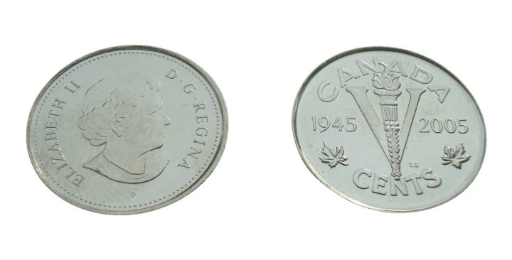 Kanada 5 c 1945-2005