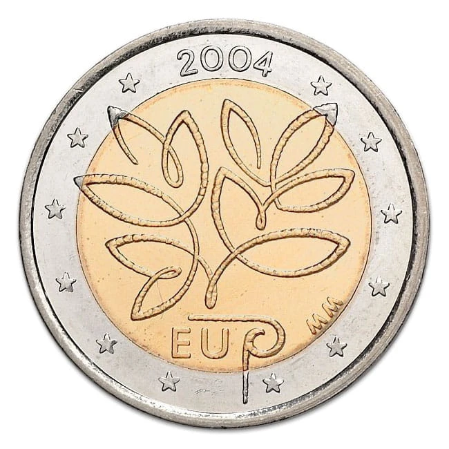 2 euro Finlandia Rozszerzenie UE 2004