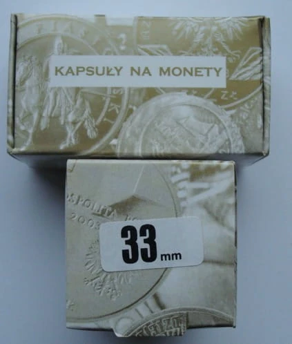 Kapsle 10 x 33 mm