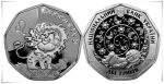 UKRAINA 2 UAH Mały zodiak - Lwiątko 2014