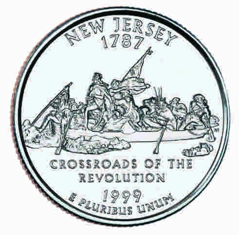USA 25 c New Jersey 1999