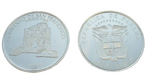 Panama 0.5 balboa Klasztor Św. Franciszka 2018