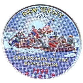 USA 25 c New Jersey 1999 KOLOR