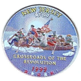 USA 25 c New Jersey 1999 KOLOR