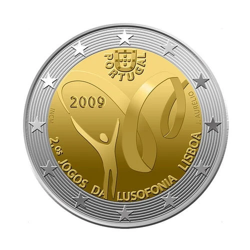 2 € PORTUGALIA Igrzyska w Lusofonii 2009