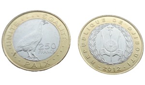 Dijbuti 250 fr Ptak 2012