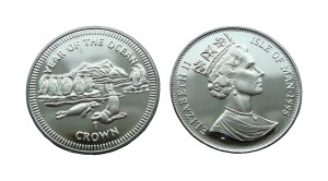 Wyspa Man 1 crown Rok oceanu - Pingwiny i foki 1998