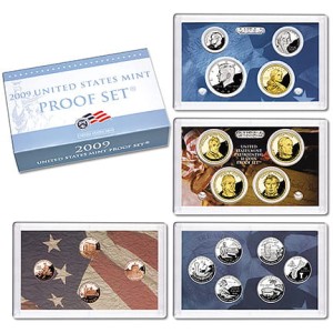 USA proof set x 18 monet 2009