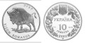 UKRAINA 10 UAH Żubr 2003