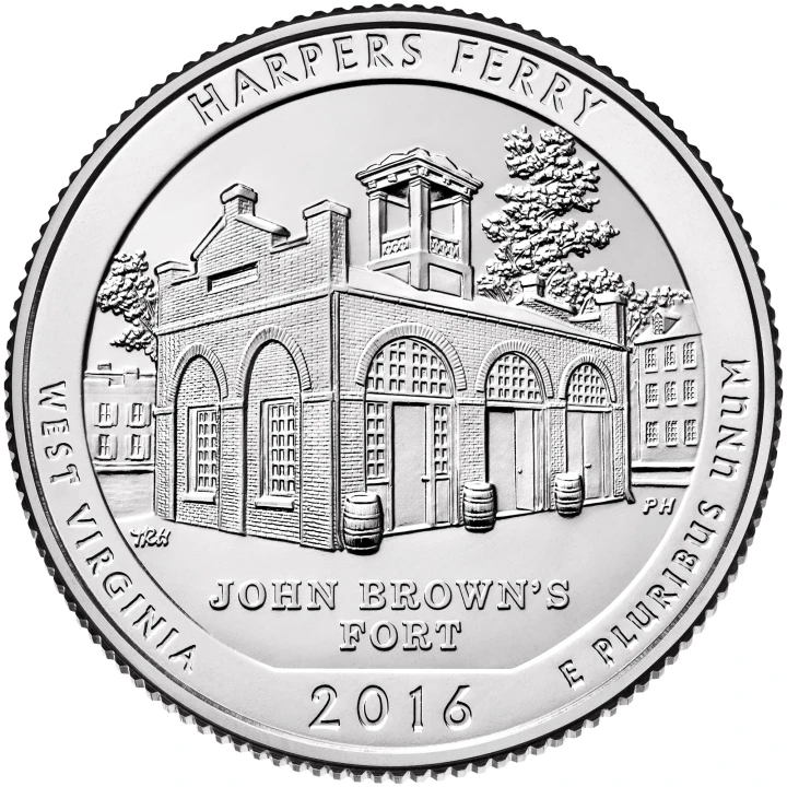 USA 25 c Park narodowy Harpers Ferry 2016 nr 33.jpg