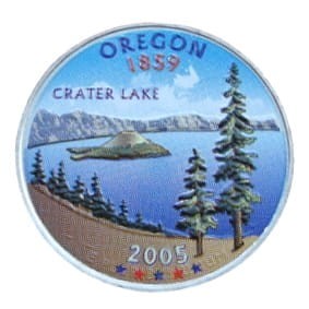 USA 25 c Oregon 2005 KOLOR