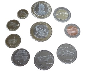 Zestaw menniczy Noworsja x 9 Putin 2015