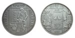 UKRAINA 10 UAH Kuśnierz 2012
