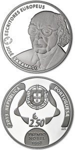 2,5 € Portugalia Jose Saramago 2013