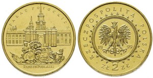 2 zł Pałac Potockich w Radzyniu Podlaskim 1999