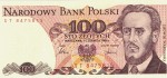 PRL 100 zł Ludwik Waryński 1986 P-143e.1 seria ST