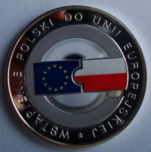 10 zł Wstapienie Polski do UE 2004