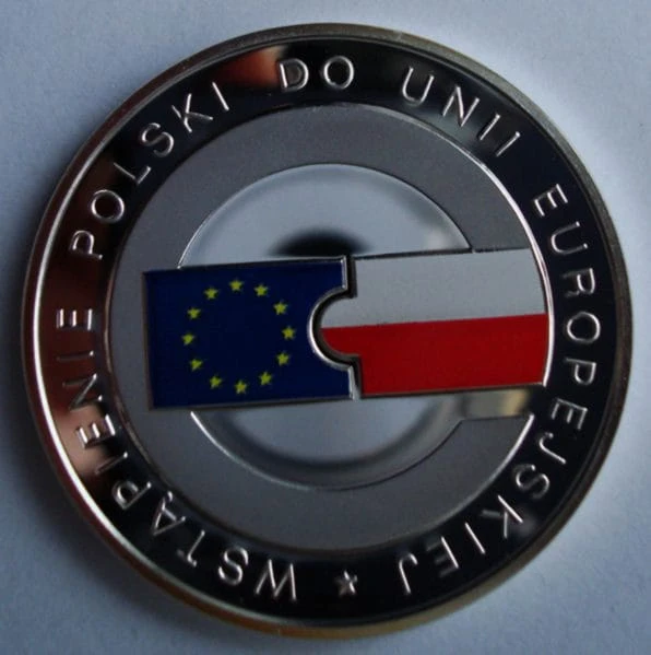 10 zł Wstapienie Polski do UE 2004