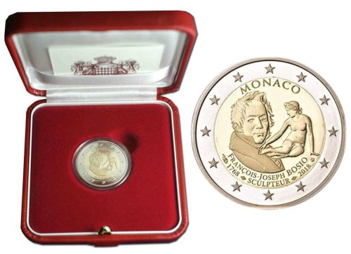 2 euro Monako F.J. Bosio 2018 RRR