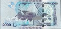 Uganda 2000 szylingów Ryba 2010 P-50