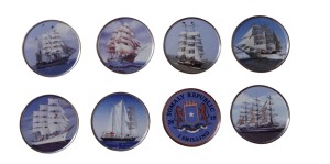 Somalia 1 szyling x 7 Żaglowce 2015 kolor