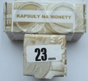 Kapsle 10 x 23 mm