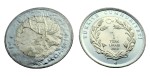 Turcja 1 lira Jeleń Kizil 2012