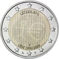 2 euro Luksemburg 10 lat strefy euro 2009
