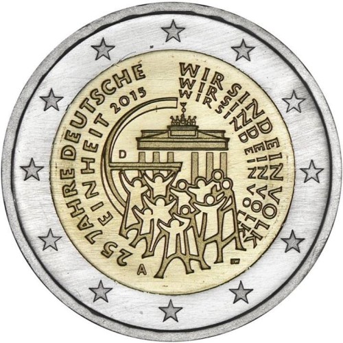 2 € Niemcy 25 lat Zjednoczenia 2015
